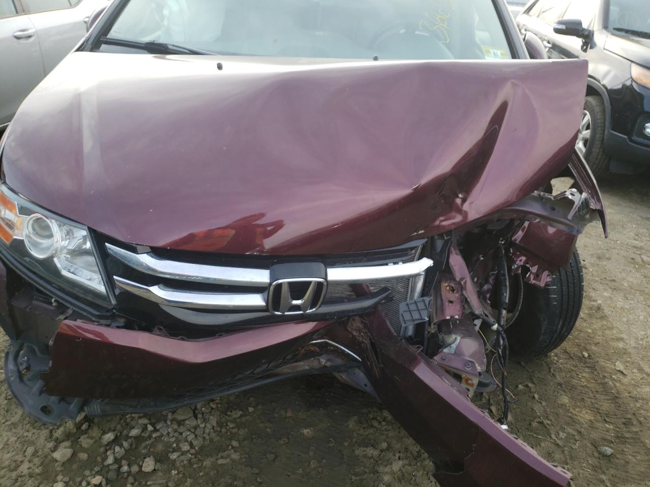 Photo 9 from auction – 2015 HONDA ODYSSEY EX with VIN 5FNRL5H49FB026769