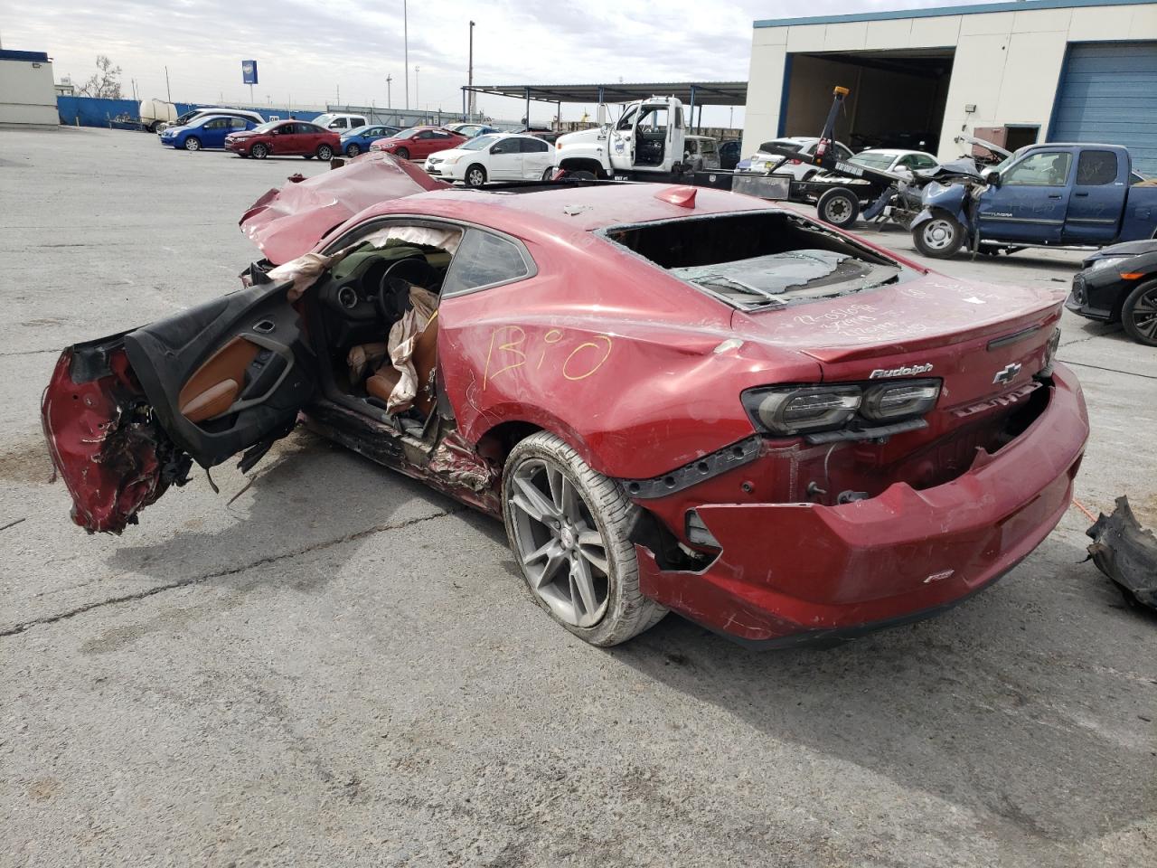 Photo 3 from auction – 2019 CHEVROLET CAMARO LT with VIN 1G1FD1RS5K0144700