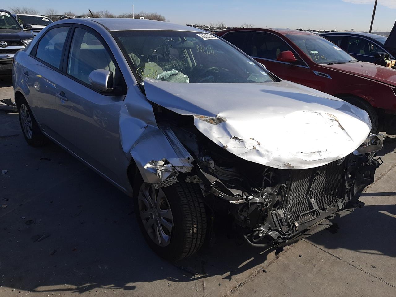Photo 1 from auction – 2010 KIA FORTE EX with VIN KNAFU4A21A5055886