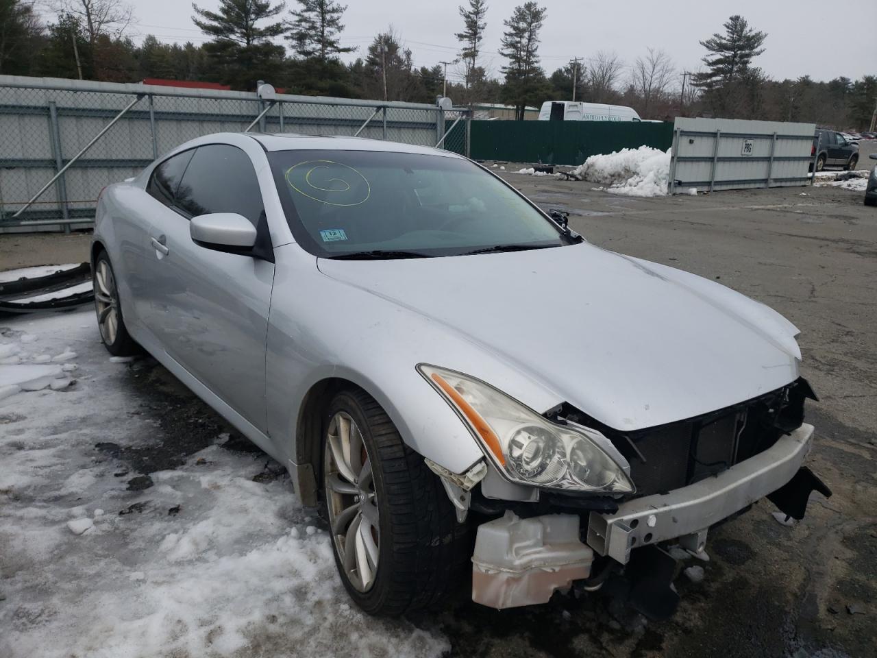 INFINITI G37 BASE 2008 with VIN JNKCV64E88M120686 - Photo from auction