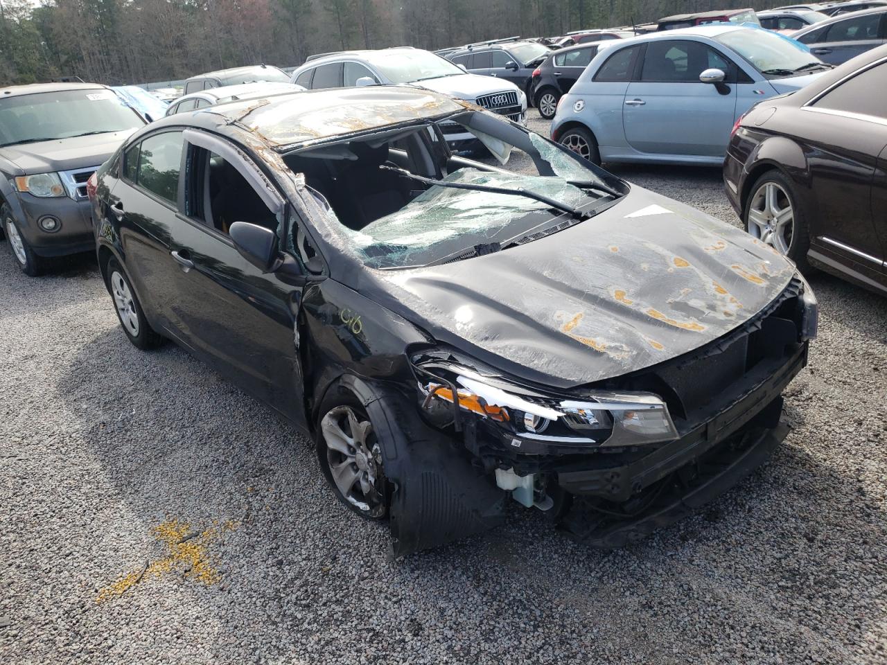 KIA FORTE LX 2017 with VIN 3KPFK4A77HE103605 - Photo from auction