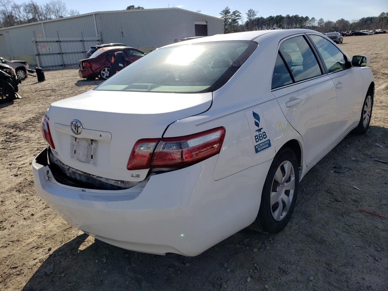 Photo 4 from auction – 2007 TOYOTA CAMRY CE with VIN 4T1BE46K07U617388