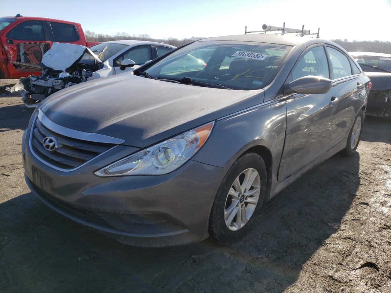 Photo 2 from auction – 2014 HYUNDAI SONATA GLS with VIN 5NPEB4AC8EH856480