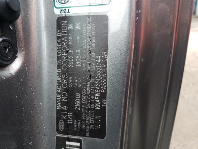 Photo 10 from auction – 2012 KIA FORTE SX with VIN KNAFW6A35C5551744