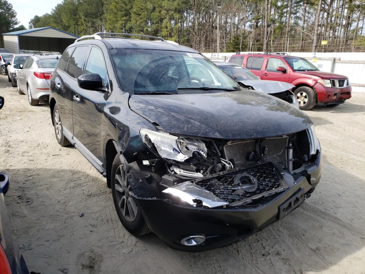 NISSAN PATHFINDER 2014 with VIN 5N1AR2MM5EC711102 - Photo from auction