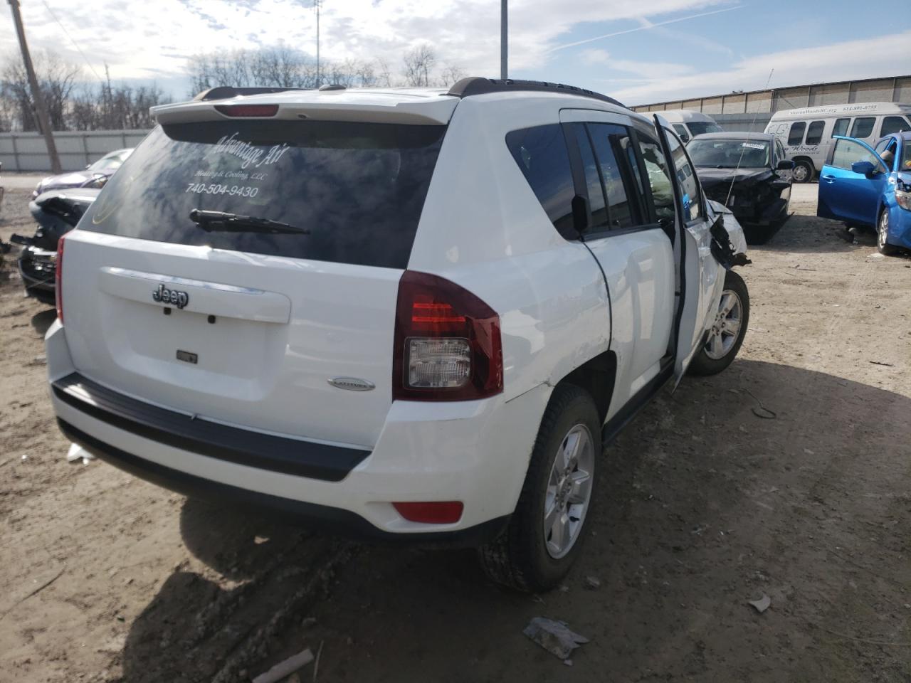 Photo 4 from auction – 2017 JEEP COMPASS LA with VIN 1C4NJCEB7HD160461