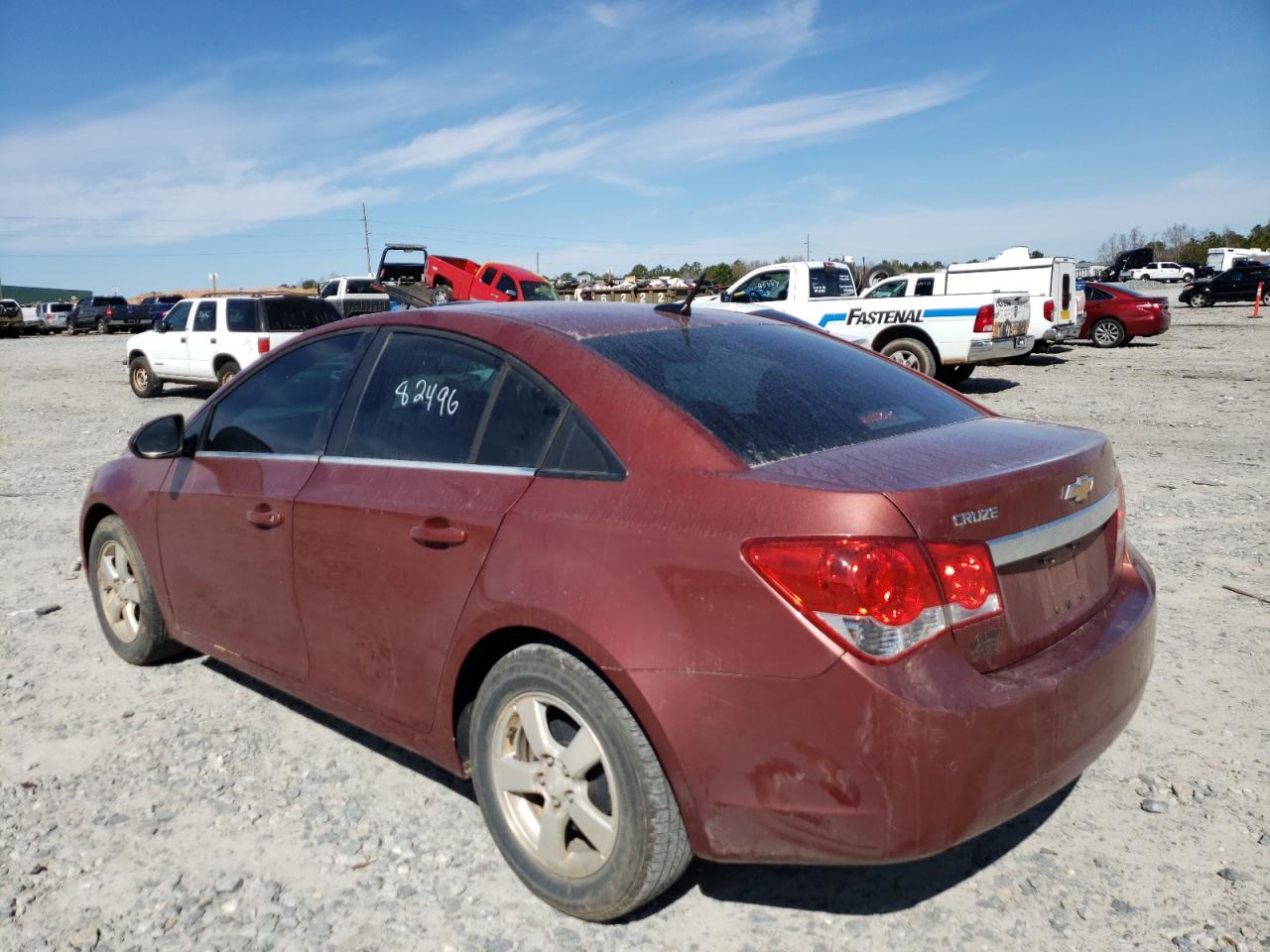 Photo 3 from auction – 2012 CHEVROLET CRUZE LT with VIN 1G1PF5SC6C7291979