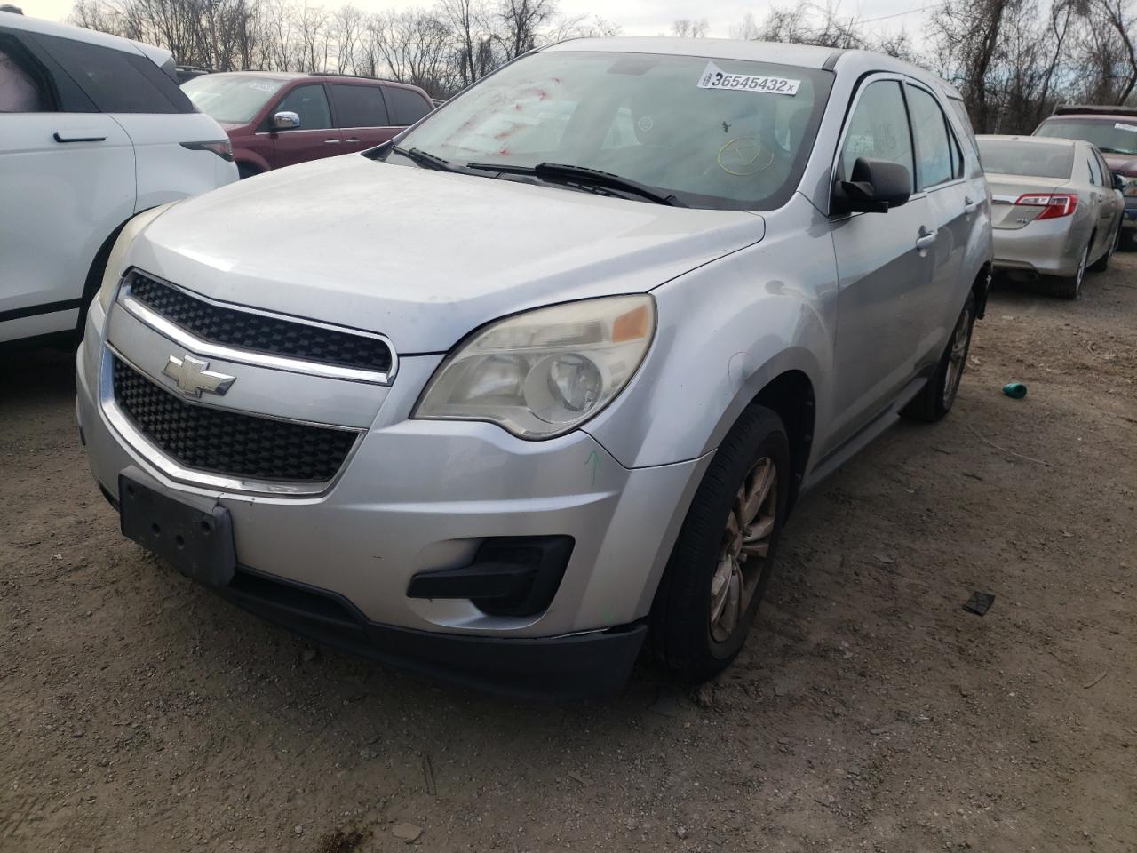 Photo 2 from auction – 2011 CHEVROLET EQUINOX LS with VIN 2CNALBEC4B6201884