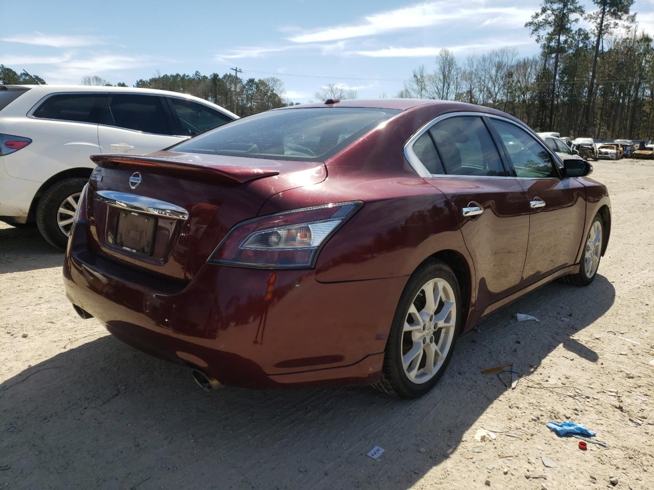 Photo 4 from auction – 2012 NISSAN MAXIMA S with VIN 1N4AA5AP6CC868832