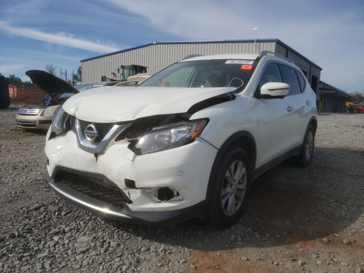 Photo 2 from auction – 2016 NISSAN ROGUE S with VIN 5N1AT2MN4GC822348