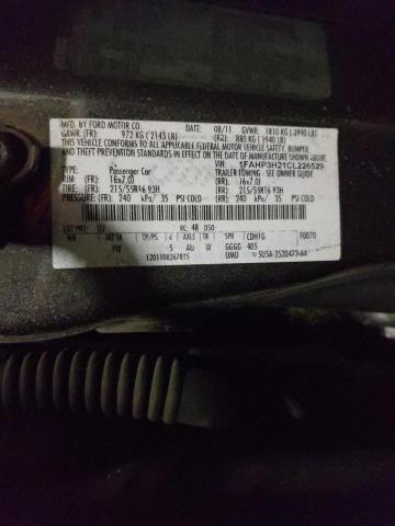 Photo 10 from auction – 2012 FORD FOCUS SEL with VIN 1FAHP3H21CL226529