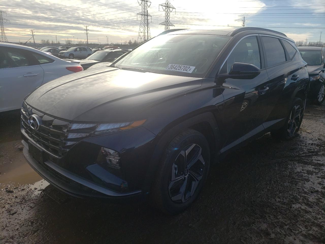 Photo 2 from auction – 2022 HYUNDAI TUCSON SEL with VIN KM8JFCA13NU050513