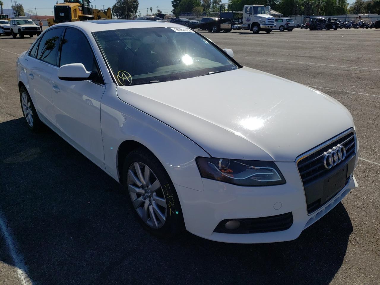 AUDI A4 PREMIUM 2010 with VIN WAUEFAFL3AN022782 - Photo from auction