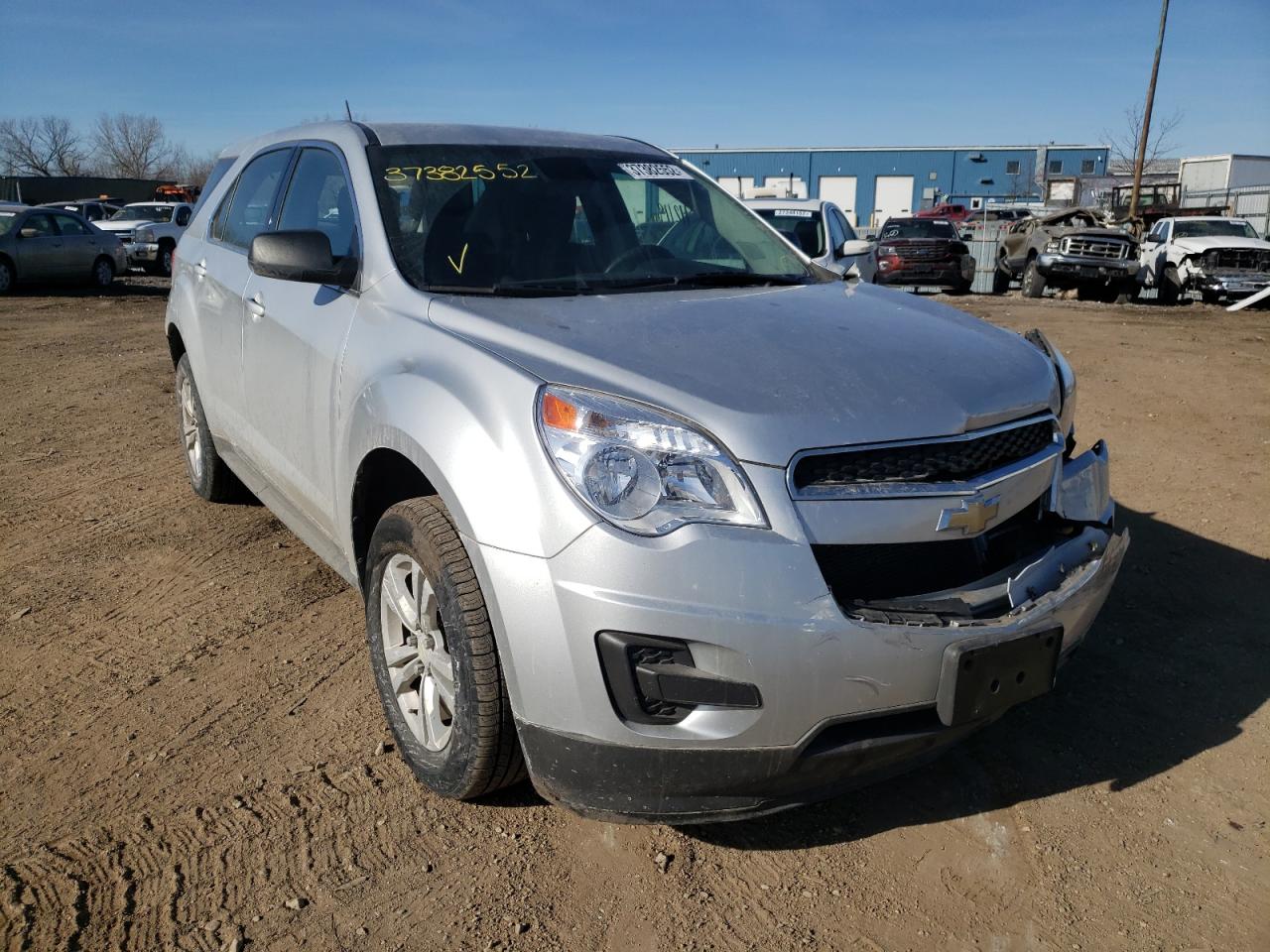 CHEVROLET EQUINOX LS 2014 with VIN 2GNALAEK6E6116014 - Photo from auction