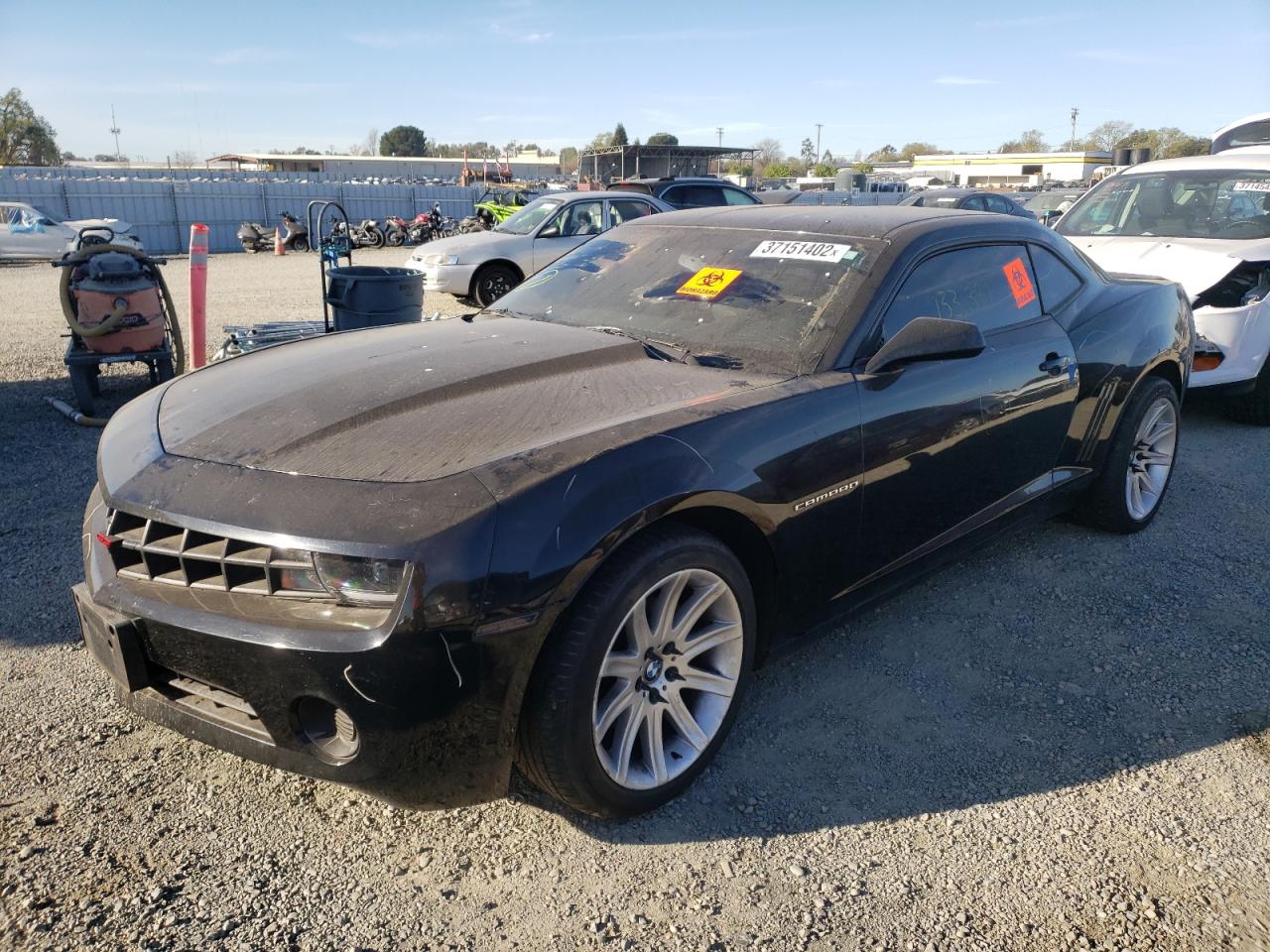 Photo 2 from auction – 2012 CHEVROLET CAMARO LS with VIN 2G1FA1E38C9187541