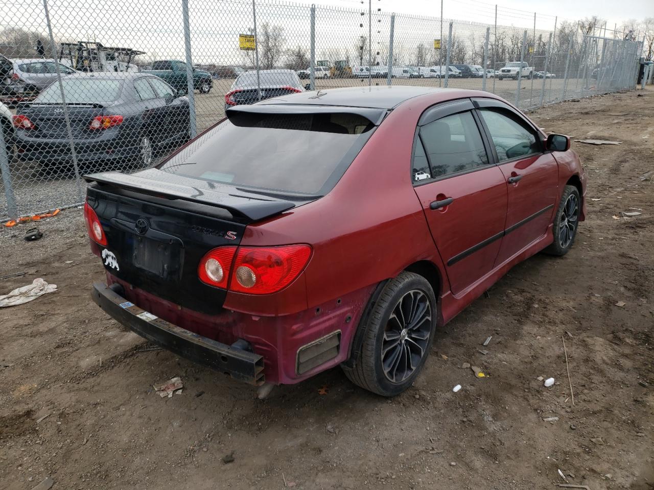 Photo 4 from auction – 2007 TOYOTA COROLLA CE with VIN 2T1BR32E37C844459
