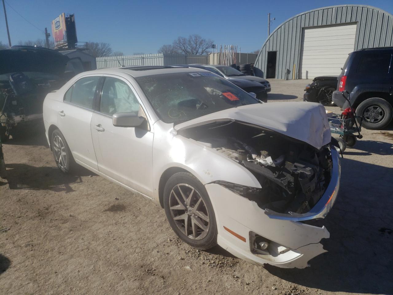 FORD FUSION SEL 2012 with VIN 3FAHP0JA7CR375061 - Photo from auction