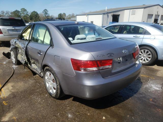 Photo 3 from auction – 2008 HYUNDAI SONATA GLS with VIN 5NPET46C48H385342