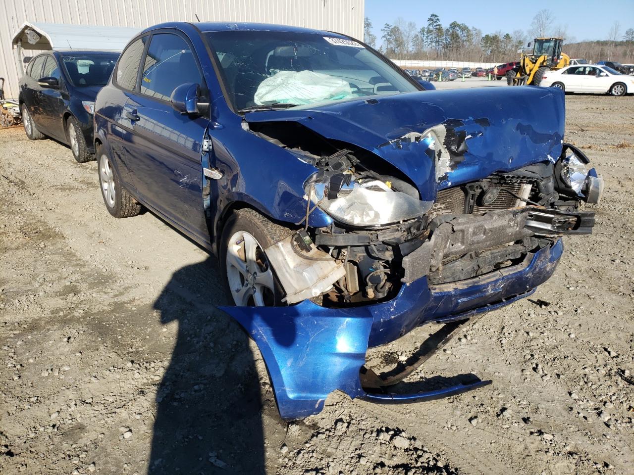 HYUNDAI ACCENT 2007 with VIN KMHCN36C27U049653 - Photo from auction