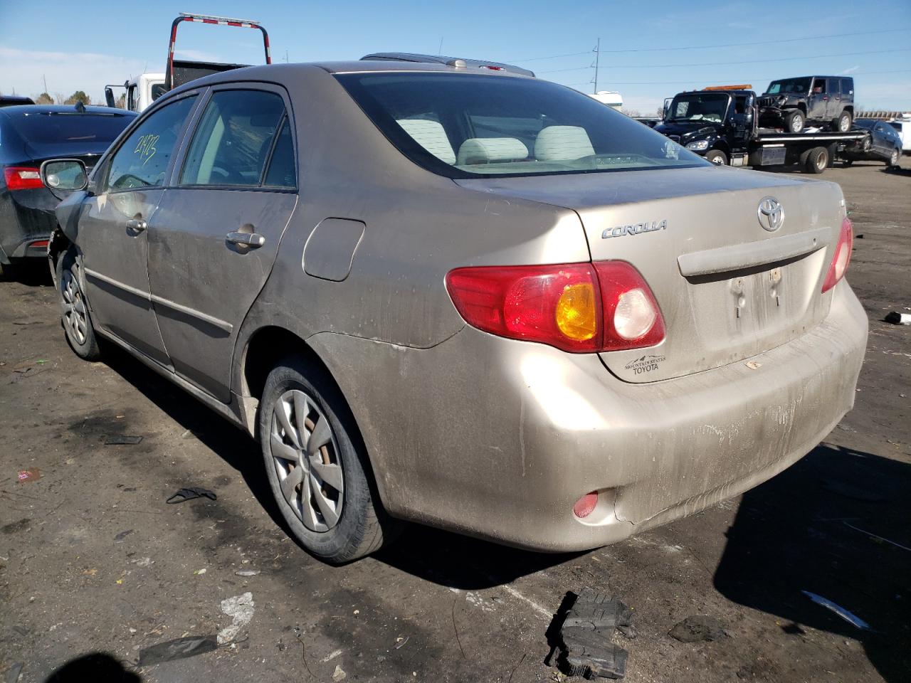 Photo 3 from auction – 2009 TOYOTA COROLLA BA with VIN 1NXBU40E29Z039397