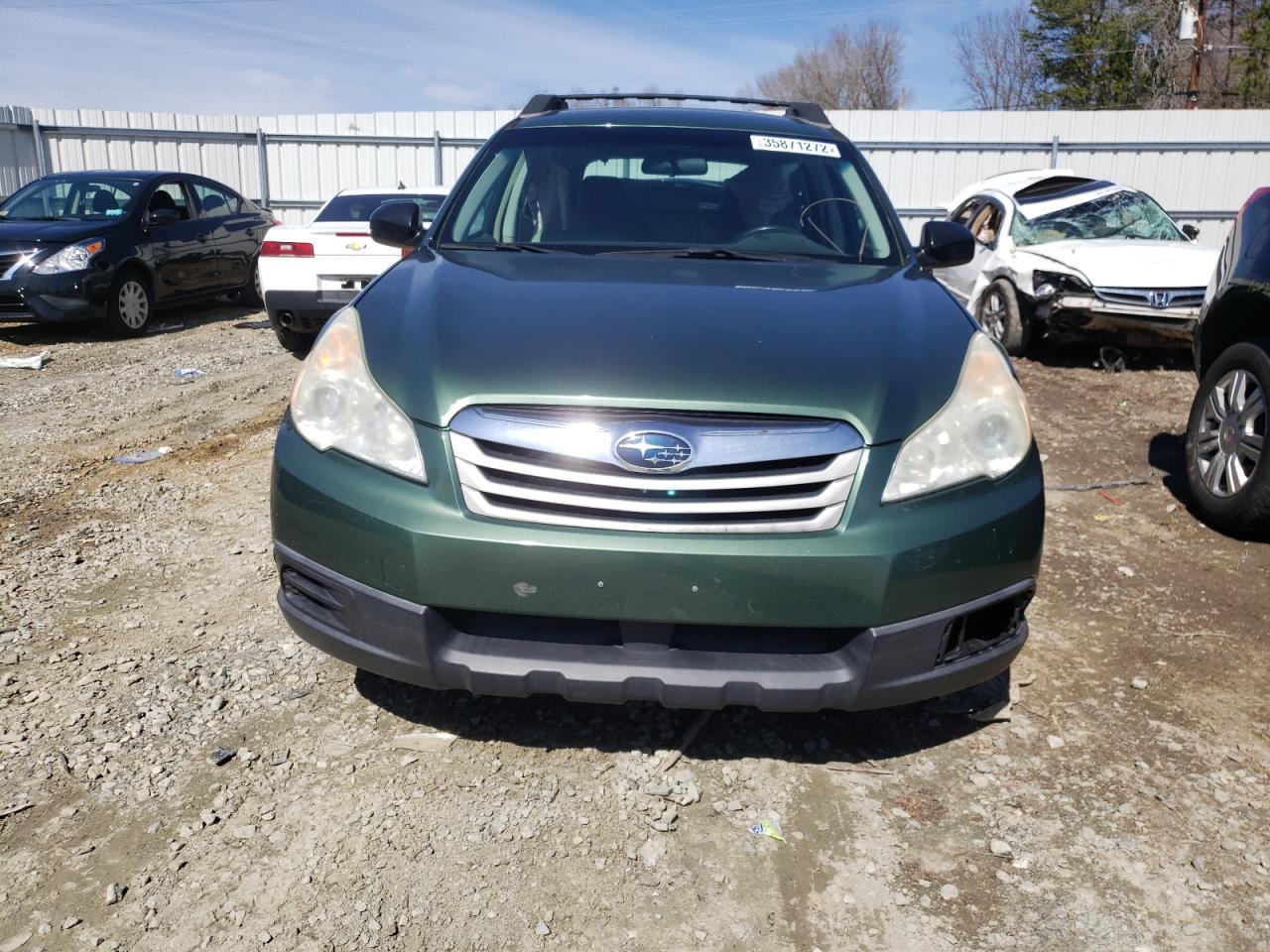 Photo 9 from auction – 2010 SUBARU OUTBACK 2. with VIN 4S4BRCACXA1327408