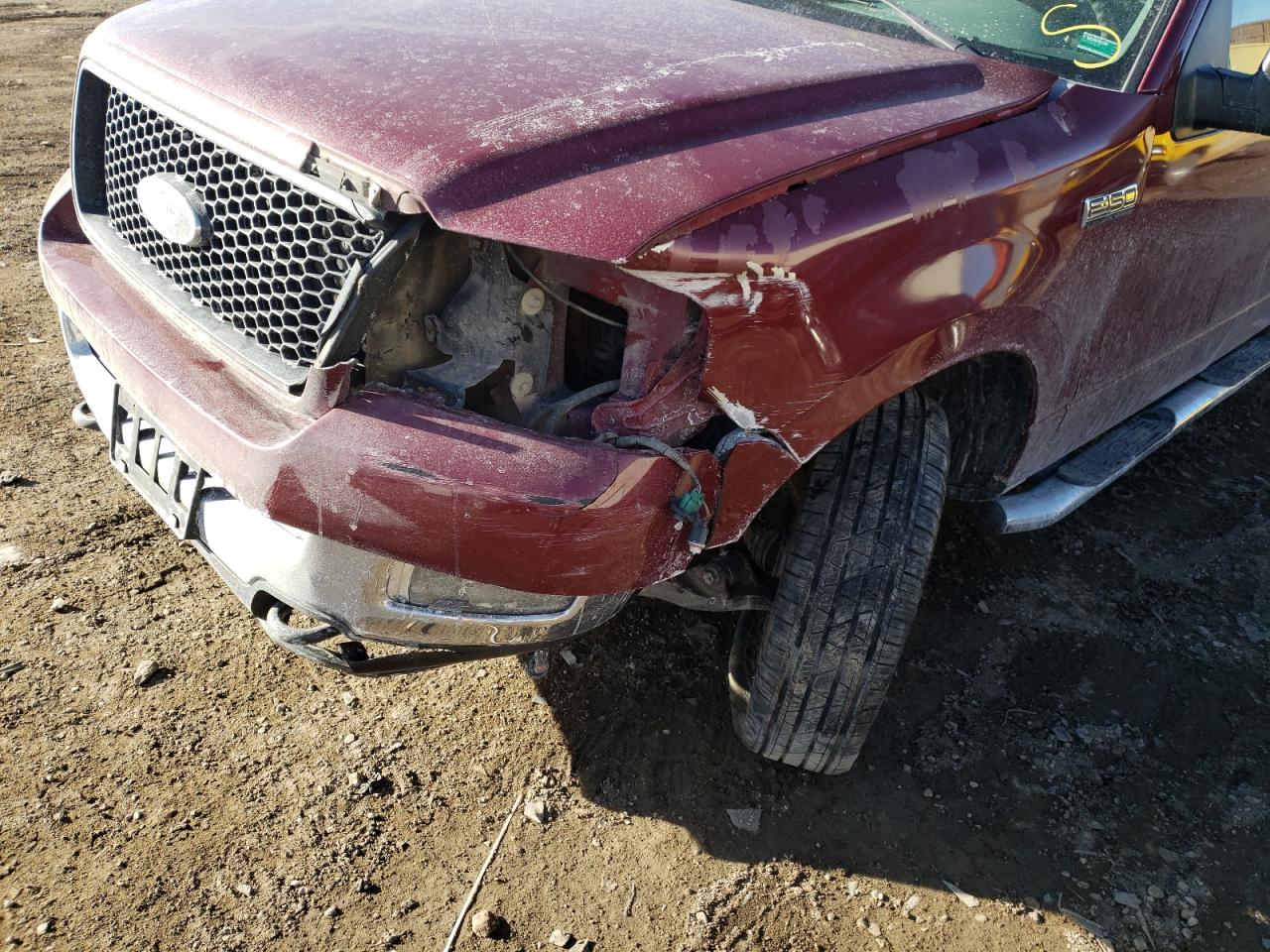 Photo 9 from auction – 2005 FORD F150 SUPER with VIN 1FTPW14535KD81394