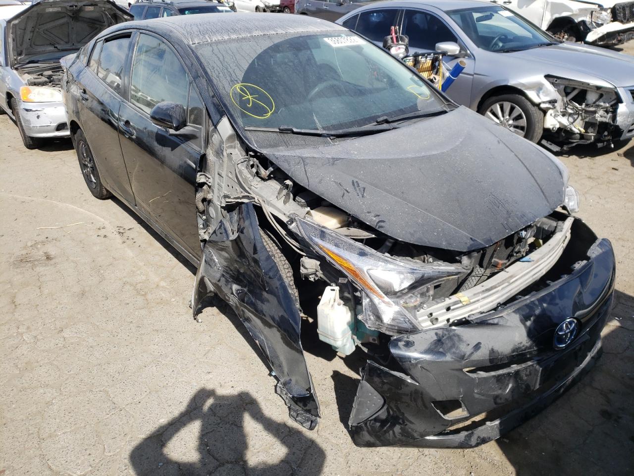 Photo 1 from auction – 2016 TOYOTA PRIUS with VIN JTDKBRFU8G3008440
