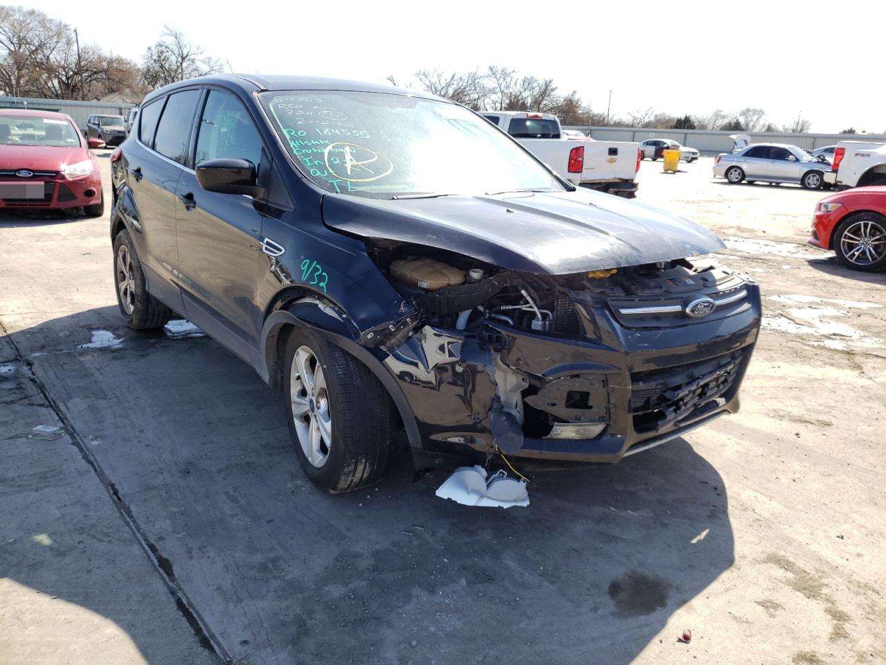 FORD ESCAPE SE 2016 with VIN 1FMCU0G75GUA37967 - Photo from auction
