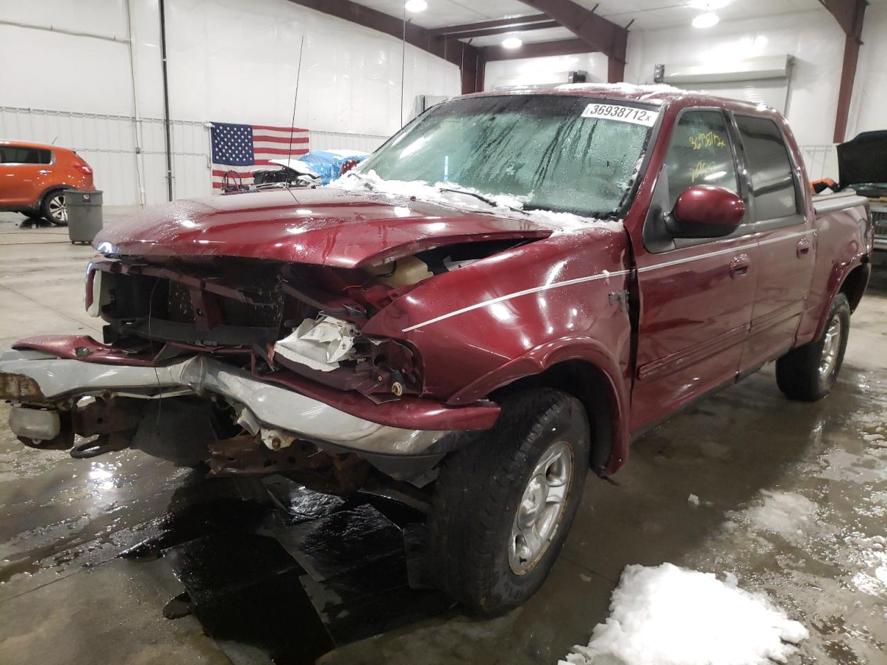 Photo 2 from auction – 2003 FORD F150 SUPER with VIN 1FTRW08L43KC20853