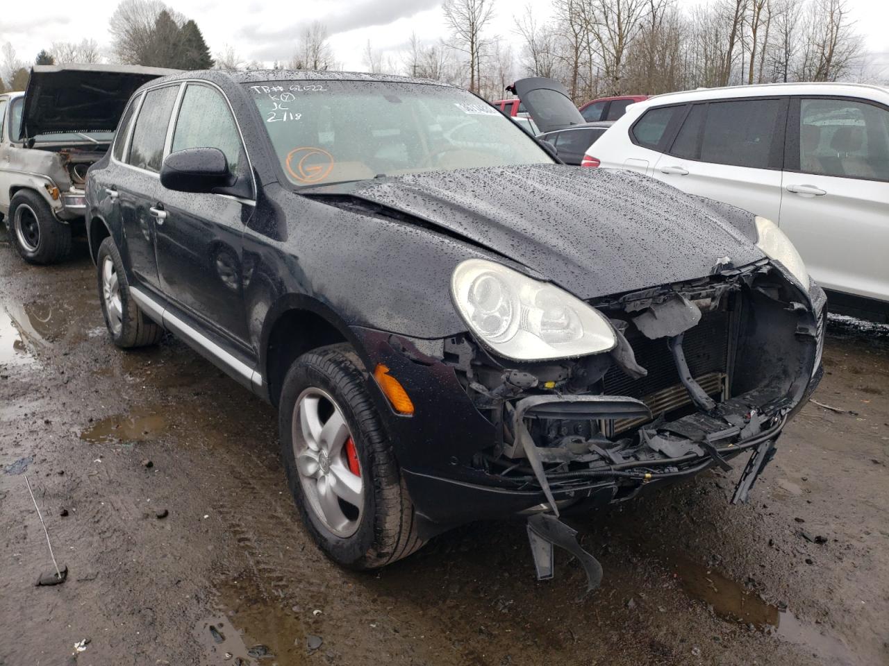 PORSCHE CAYENNE TU 2004 with VIN WP1AC29P54LA90708 - Photo from auction