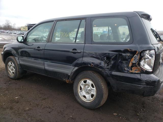 Photo 9 from auction – 2005 HONDA PILOT LX with VIN 2HKYF18195H550005