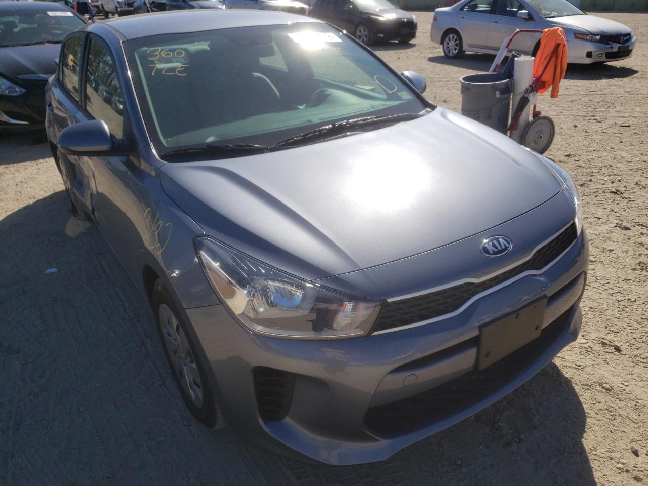 KIA RIO LX 2020 with VIN 3KPA24AD5LE350002 - Photo from auction