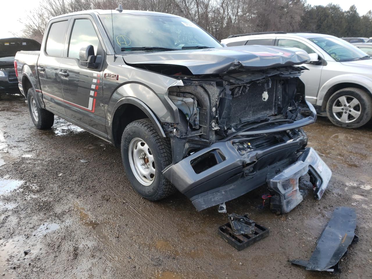 Photo 1 from auction – 2018 FORD F150 SUPER with VIN 1FTEW1EG6JFD35696