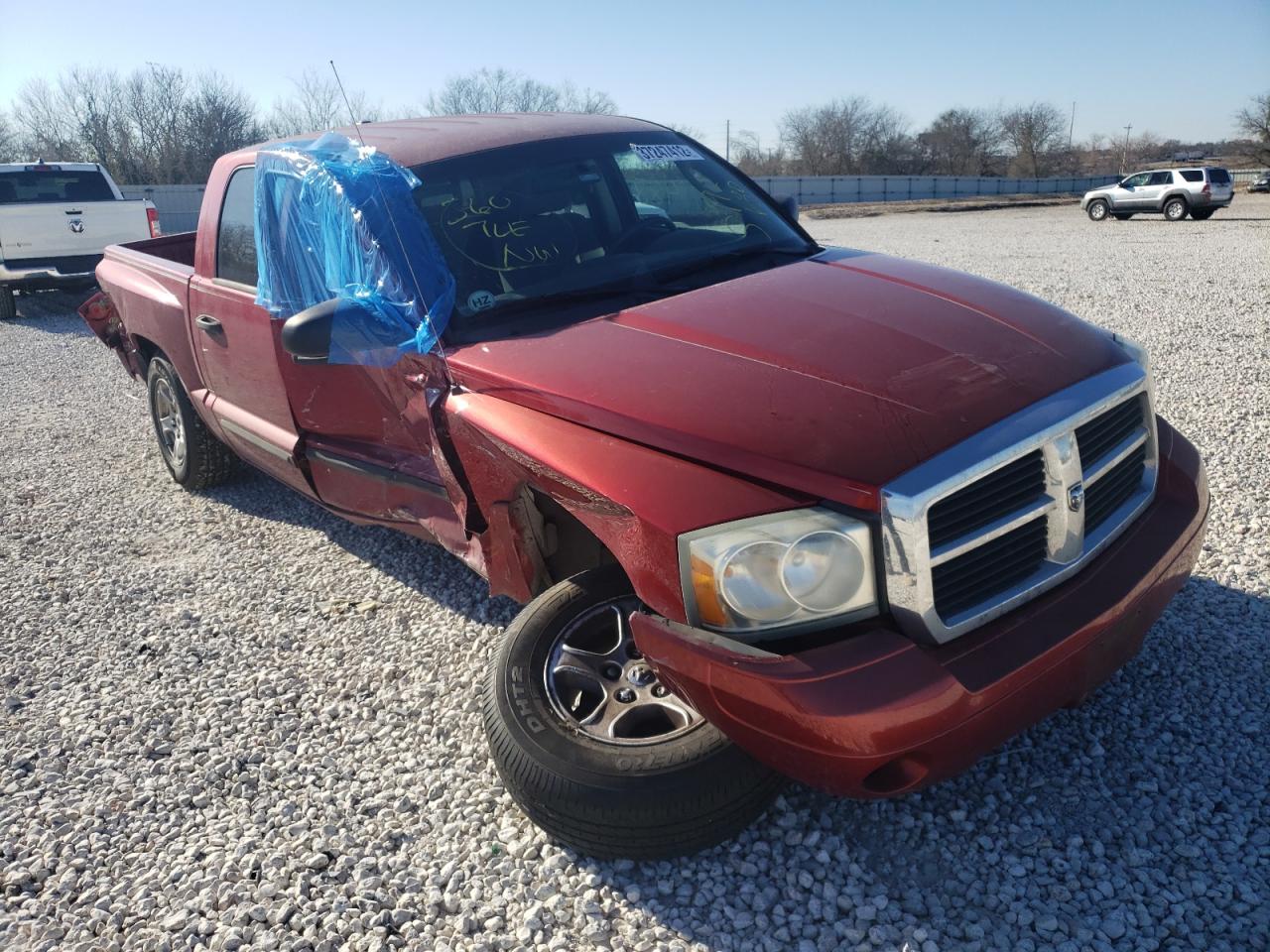 DODGE DAKOTA QUA 2007 with VIN 1D7HE48K67S192630 - Photo from auction