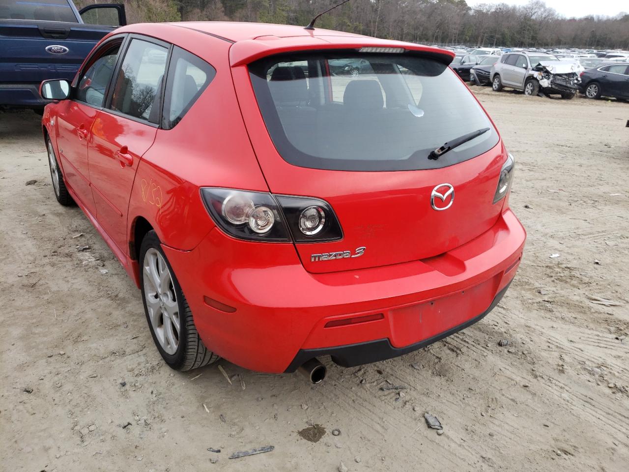 Photo 3 from auction – 2007 MAZDA 3 HATCHBAC with VIN JM1BK343171699605
