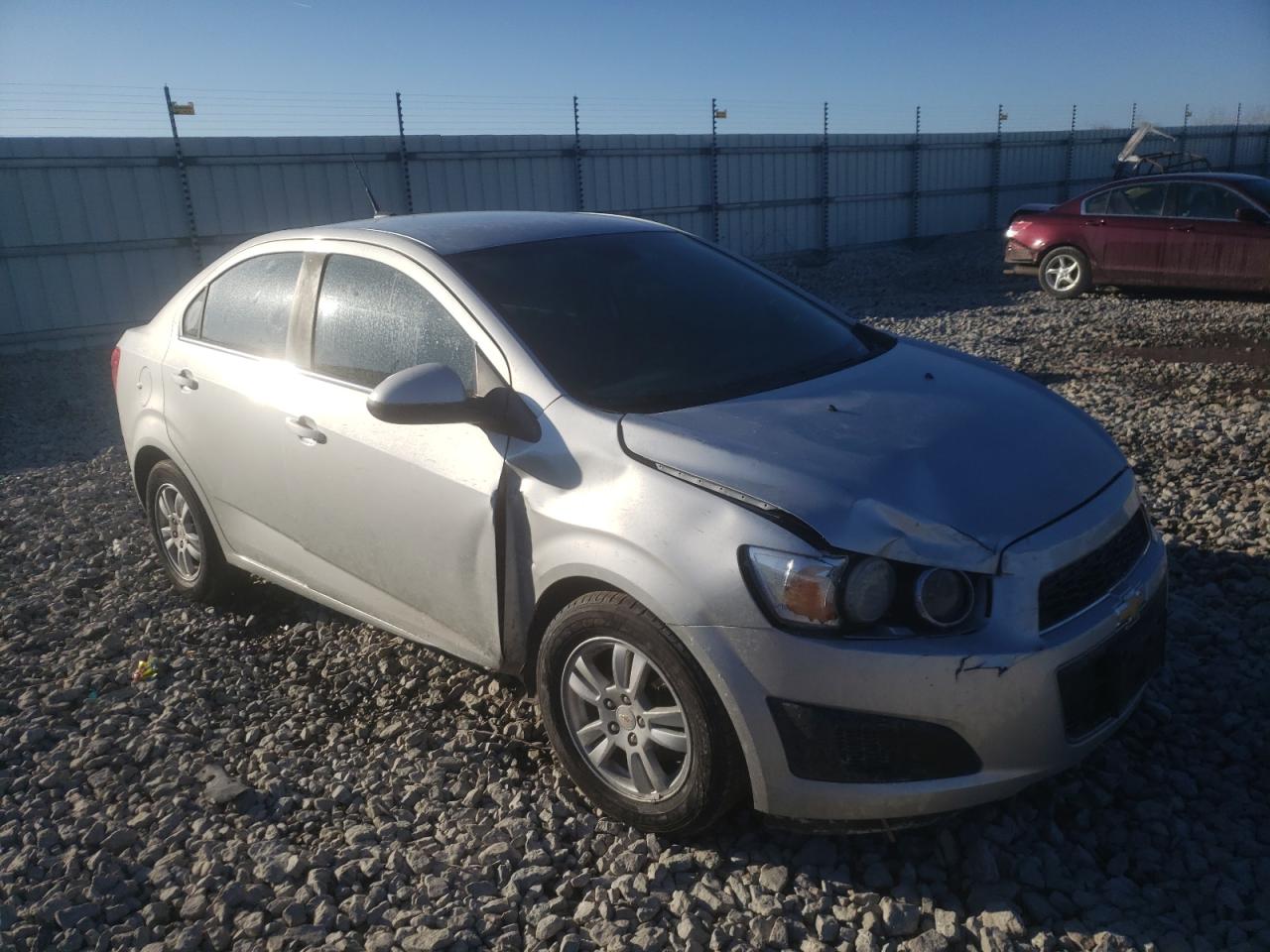 CHEVROLET SONIC LT 2012 with VIN 1G1JC5SH8C4164274 - Photo from auction