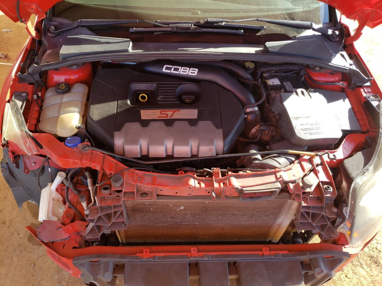 Photo 7 from auction – 2014 FORD FOCUS ST with VIN 1FADP3L94EL268568