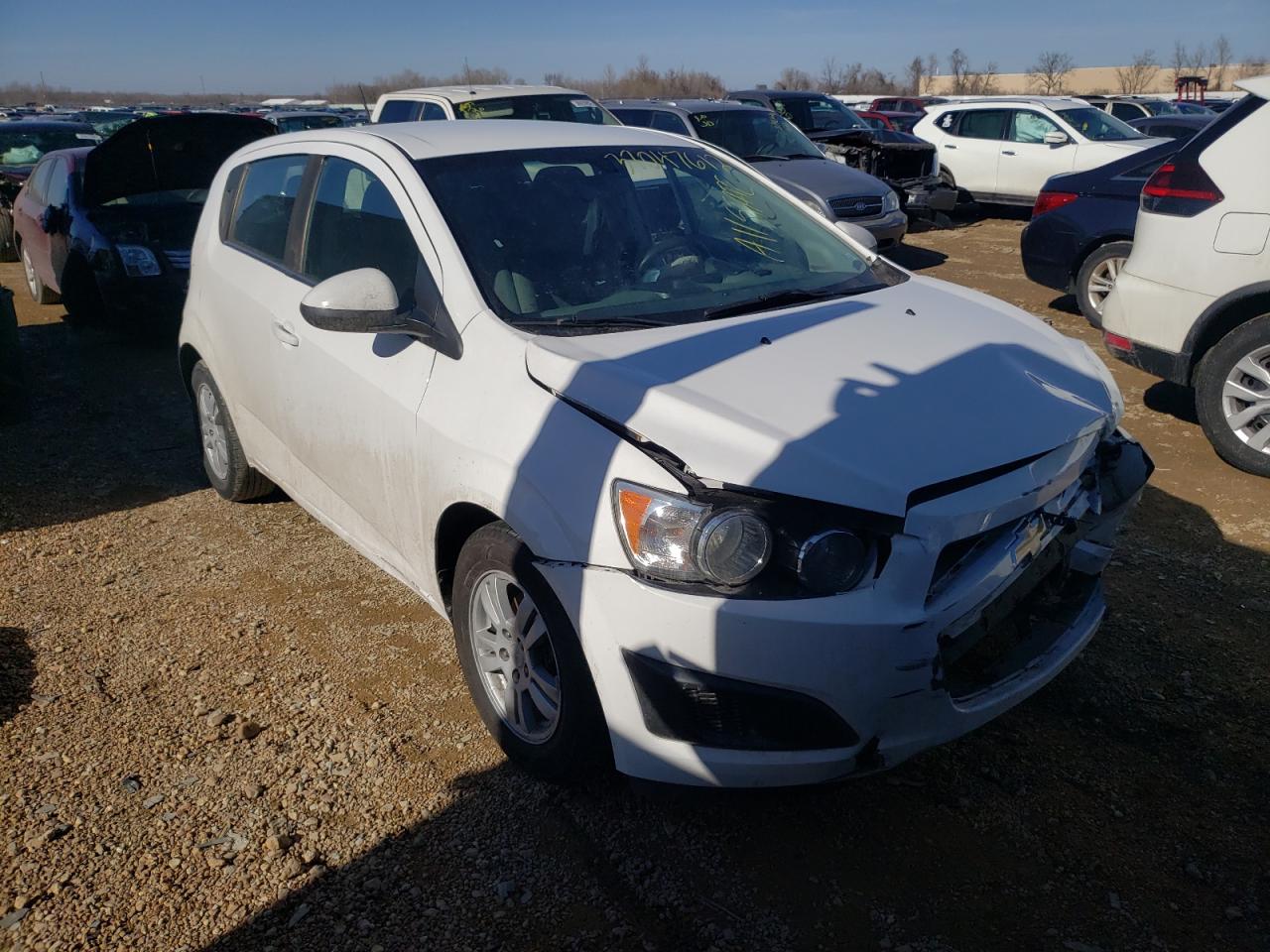 CHEVROLET SONIC LT 2015 with VIN 1G1JC6SH2F4119664 - Photo from auction