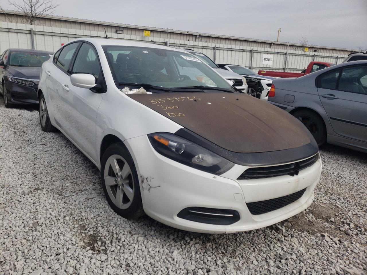 DODGE DART SXT 2015 with VIN 1C3CDFBB7FD159297 - Photo from auction