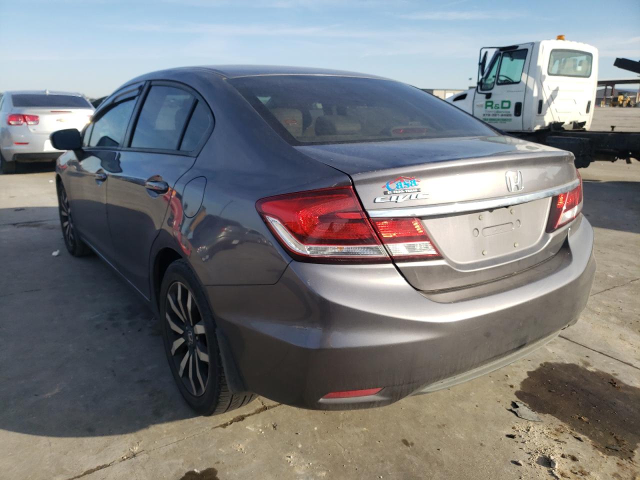 Photo 3 from auction – 2015 HONDA CIVIC EXL with VIN 19XFB2F93FE077337