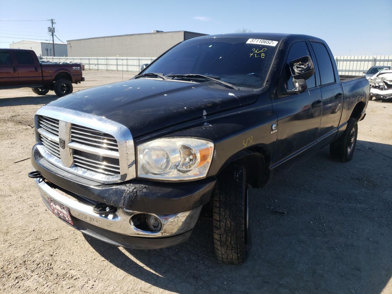 Photo 2 from auction – 2008 DODGE RAM 2500 S with VIN 3D3KS28A28G224459