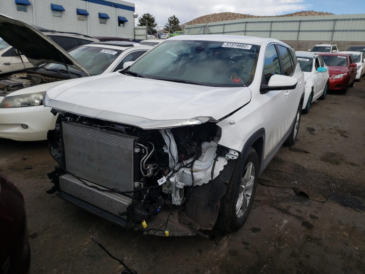 Photo 2 from auction – 2021 GMC TERRAIN SL with VIN 3GKALMEV1ML346143