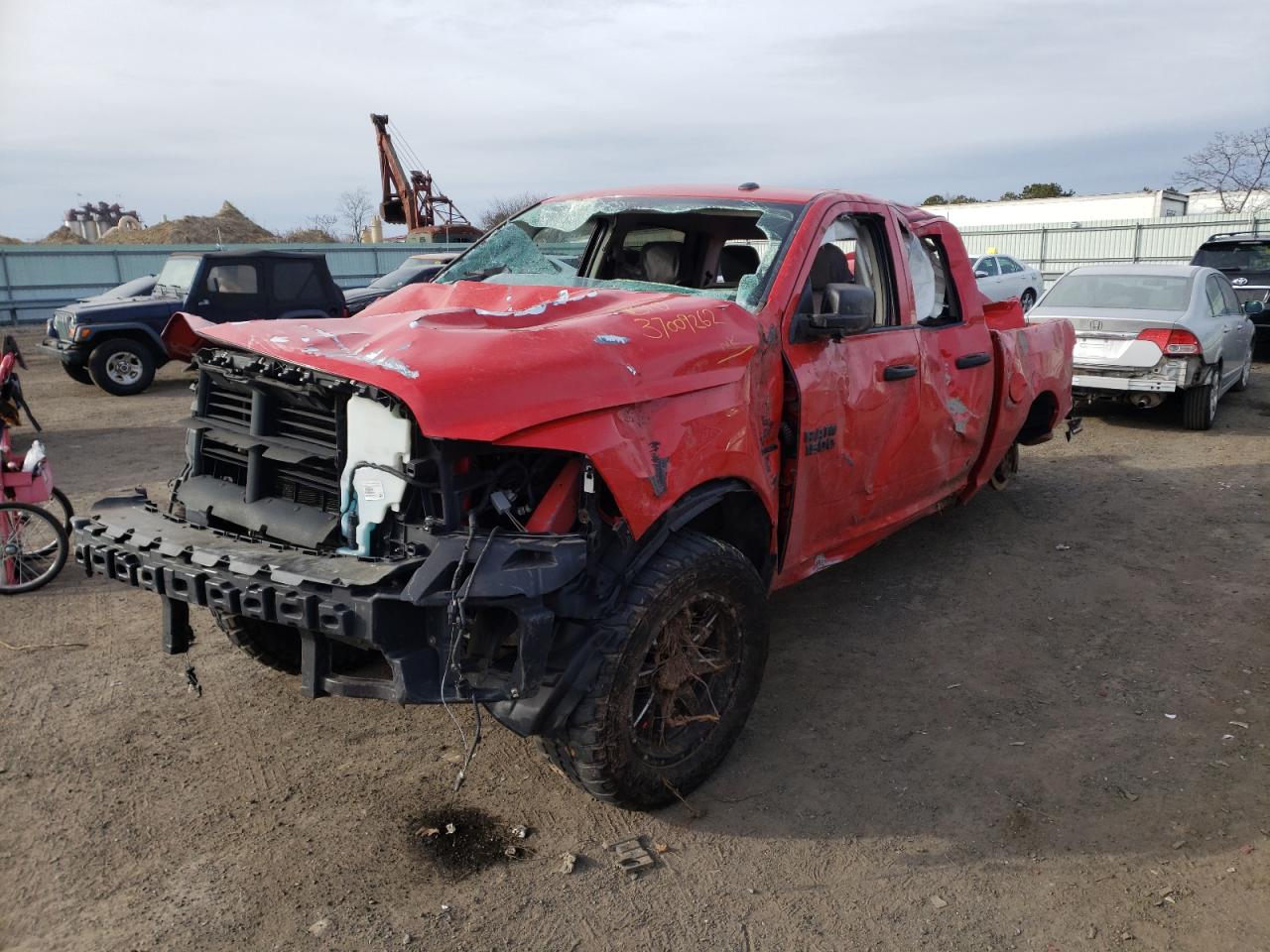 Photo 2 from auction – 2016 RAM 1500 ST with VIN 3C6RR7KT3GG119087