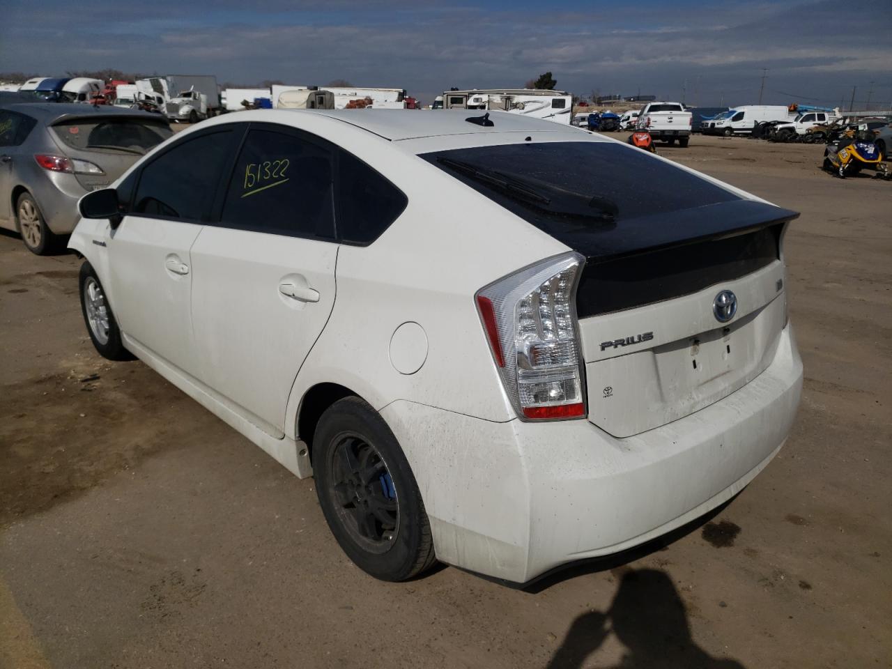 Photo 3 from auction – 2011 TOYOTA PRIUS with VIN JTDKN3DU4B5289446