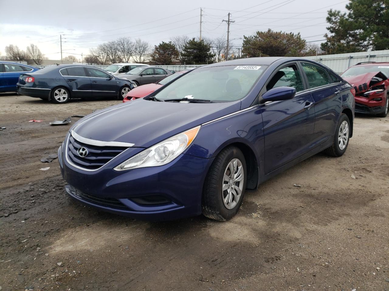 Photo 2 from auction – 2012 HYUNDAI SONATA GLS with VIN 5NPEB4AC4CH383030