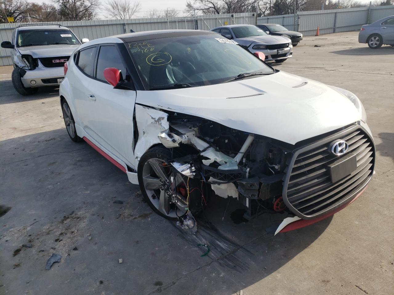 Photo 1 from auction – 2013 HYUNDAI VELOSTER T with VIN KMHTC6AE6DU152988