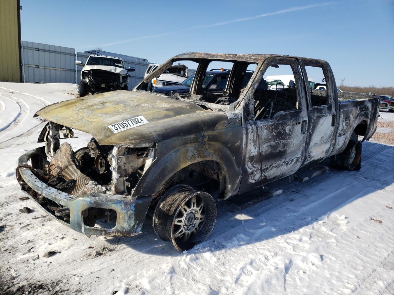 Photo 2 from auction – 2013 FORD F350 SUPER with VIN 1FT8W3BT2DEA92005