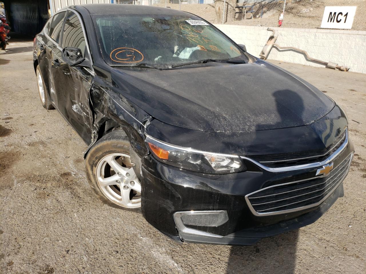 CHEVROLET MALIBU LS 2016 with VIN 1G1ZB5ST9GF301243 - Photo from auction
