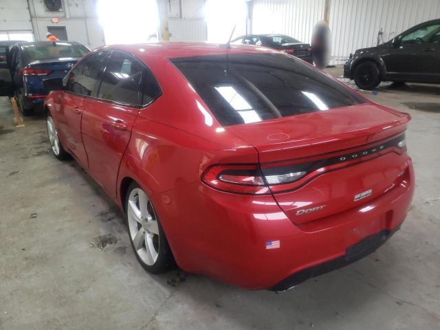 Photo 3 from auction – 2015 DODGE DART GT with VIN 1C3CDFEB4FD116404