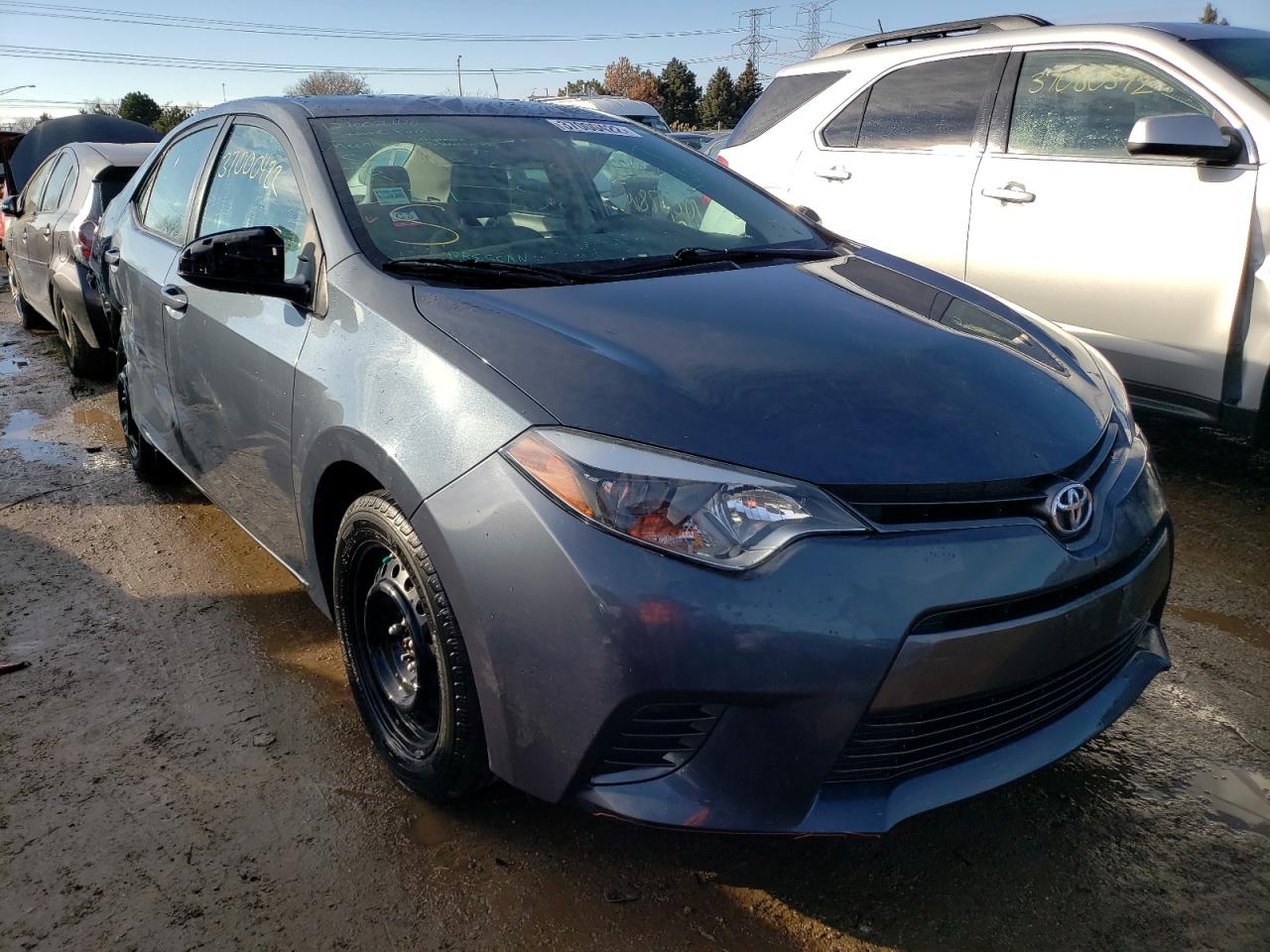 TOYOTA COROLLA L 2015 with VIN 2T1BURHE1FC350415 - Photo from auction